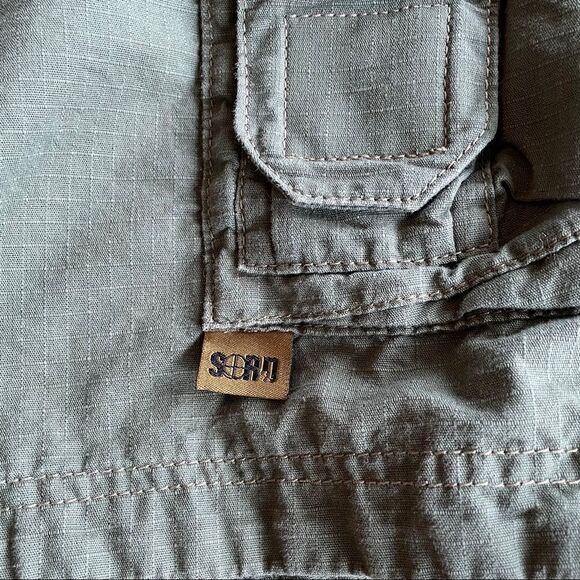 Men’s Green Sord Tactical Cargo shorts size 38 - Picture 2 of 4